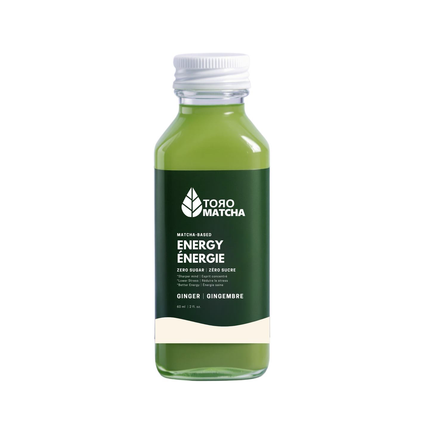 Matcha-Based Energy Shot | Ginger